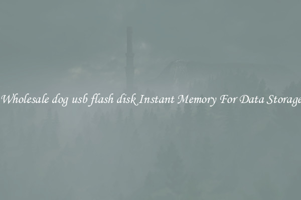 Wholesale dog usb flash disk Instant Memory For Data Storage