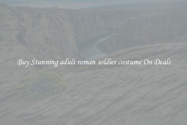 Buy Stunning adult roman soldier costume On Deals