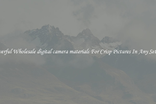 Powerful Wholesale digital camera materials For Crisp Pictures In Any Setting