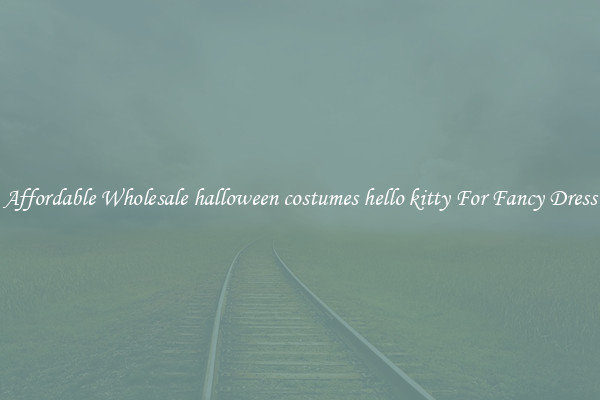 Affordable Wholesale halloween costumes hello kitty For Fancy Dress