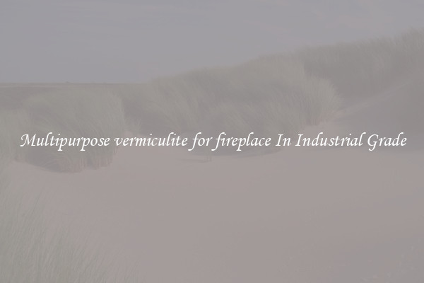 Multipurpose vermiculite for fireplace In Industrial Grade