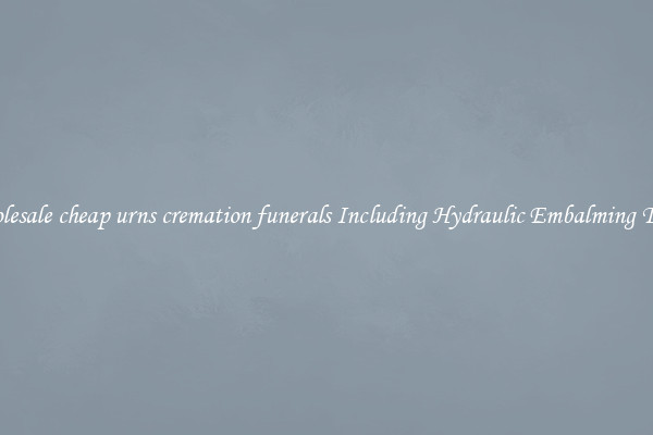 Wholesale cheap urns cremation funerals Including Hydraulic Embalming Table 